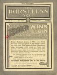 1910 8 31 LOZIER WINS THE ELGIN NATIONAL TROPHY AT CHICAGO SATURDAY AUG 27 THE HORSELESS AGE Front cover