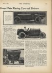 1914 3 19 STUTZ, Indy 500 Grand Prix Racing Cars and Drivers THE AUTOMOBILE AACA Library page 639