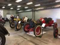 1910 National Semi Racing Roadster in garage SW 2018 6 14 SVRA IMS Ragtime Racers