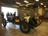 1912 Packard & Lyn St. James photo Allan Rosenberg 2018 6 14 SVRA IMS Ragtime Racers 1