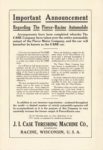 1911 The CASE Car Formerly the Pierce Racine The Car With the Famous Engine Annoucement page 1