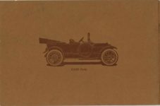 1913 CASE FORTY Model O AUTOMOBILE REPAIR PRICE LIST 8.5″x5.5″ Back cover