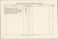 1913 CASE FORTY Model O AUTOMOBILE REPAIR PRICE LIST 8.5″x5.5″ page 64