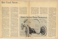 1966 12 LOUIS DISBROW A Profile of The Dirt Track Terror By J. L. Beardsley Floyd Clymer’s Auto Topics GC pages 16 & 17