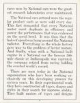 1917 NATIONAL “FOURS” to “TWELVES” An Evolution 4.5″x5.75″ page 9