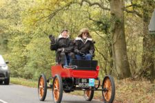 2018 11 4 2:53 pm London to Brighton Run 1903 National Electric Buggy CDT and Brian Sussex Sport Photo 2