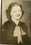 1938 ca. Fern Dale, born 1917 headshot 1.5″×2.25″