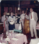 1953 9 Fern Dale, born 1917 on banjo Sept 17, 1953 snapshot 3″×3.5″ front