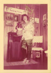 1955 4 Fern Dale, born 1917 in havana room April 9, 1955 snapshot 35×5