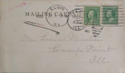 1910 Elgin Road Race OVER TEN THOUSAND DOLLARS IN PRIZES eBay postcard back