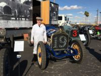 2019 1 16 Ragtime Racers Bondurant Raceway Phoenix, AZ Charles Test next to 1911 National Speedway Roadster