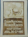 1910 8 26 27 Elgin National Road Races card eBay 5″x front
