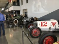 2019 3 2 1915 PACKARD Indy 500 Pace Car on left Cars at STEP BACK IN TIME Boyle Racing Indianapolis, IND