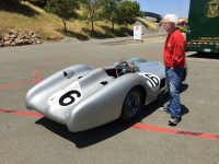 2019 5 30 1954 MERCEDES-BENZ W196 Streamliner “Type Monza” F-1 Car and JCB Sonoma Speed Festival rear right