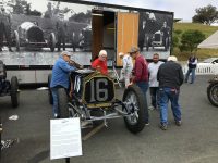 2019 5 30 Ragtime Racers Bob, 1912 PACKARD racer, JCB, Jim, Brian, Paul, Ike, Rick at Sonoma Speed Festival