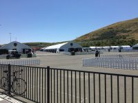 2019 5 30 Sonoma Speed Festival tent car garages and venders