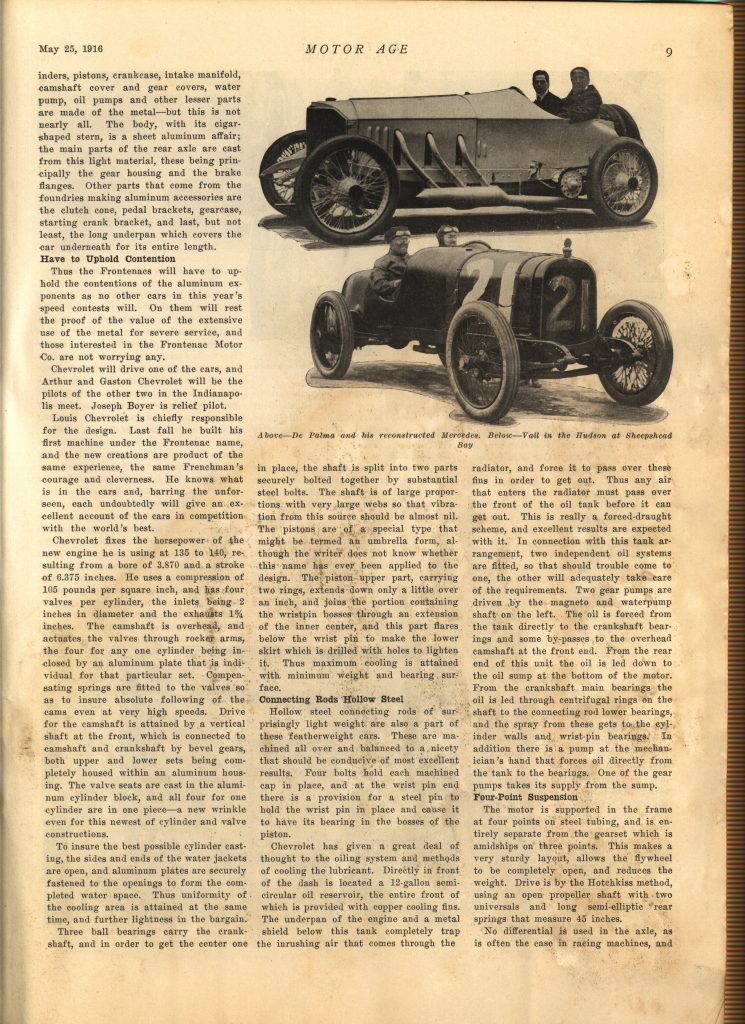 1916 5 25 HUDSON Racing Cars of 1916 By Darwin S Hatch MOTOR AGE ...