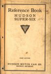 1916 HUDSON Reference Book HUDSON SUPER SIX First Edition AACA Library page 1 1