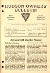 1916 ca. HUDSON HUDSON OWNER’S BULLETIN Number 19 AACA Library page 1