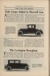 1922 11 LEXINGTON The Lexington Brougham AUTOMOBILE TRADE JOURNAL AACA Library page 72