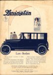 1922 ca. LEXINGTON Lex Sedan ad 8″×11″ AACA Library