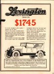 1922 ca. LEXINGTON Series “22” $1745 ad 8″×11″ AACA Library
