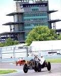 2019 8 1 SVRA Brickyard IMS Pagoda 1911 National Indy racer racer Brian Blain driver and 1922 FORD Winkler Special IMS photo