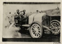 1909 ca NATIONAL Atlanta Speedway Driver and passenger photo Burton Historical Collection Detroit Public Library