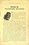 1911 ca. BOSCH High Tension Two Spark Magneto Types D and DR 5.75″×8.75″ page 3