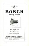 1914 ca. BOSCH BATTERY SYSTEM 2nd Edition 5.75″×8.75″ page 1