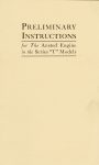 1921 LEXINGTON PRELIMINARY INSTRUCTIONS Lexington Preliminary Instructions for the Ansted engine in the Series “T” Models Detroit Public Library page 1