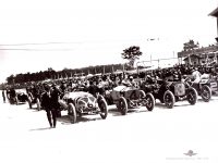 1912 CASE Indy 500 Eddie Hearne Car 6 in Line Up IMS Photo