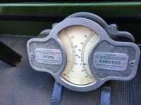 2018 11 3 London to Brighton Run 1901 WAVERLEY Electric Harrods Delivery WESTON Volt Ammeter Regent Street Concours