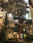 2019 11 4 Imperial War Museum London V-2 Missile, V-1 Buzz Bomb and a Spitfire or a Hurricane
