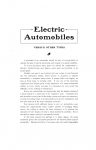 1901 NATIONAL Electric Automobiles VERSUS OTHER TYPES Automotive Research Library page 1