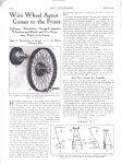 1912 5 16 McCUE Wire Wheel Again Comes to the Front THE AUTOMOBILE Automotive Research Library page 1124