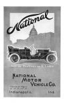 1909 National Motor Cars Automotive Research Library page 1