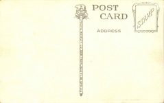 1910 RACE TRACK AT EXPOSITION PARK SAN LUIS OBISPO postcard back