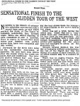 1911 5 10 SENSATIONAL FINISH TO THE GLIDDEN TOUR OF THE WEST Los Angeles Times 1886 1922 May 10 1911 pg