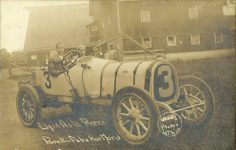 1911 Elgin Auto Races Buck Pope Hartford 5th Webb Photos Lethir RPPC front