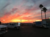 2020 1 15 Beautiful sunset Bondurant Raceway Phoenix