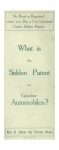 1910 Selden What is the Selden Patent on Gasoline Automobiles? Automotive Research Library Front