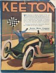 1913 5 29 KEETON Indianapolis Speedway Issue MOTOR AGE GC Back cover