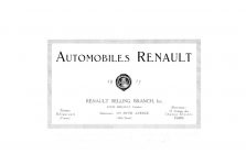1913 RENAULT AUTOMOBILES RENAULT 1913 Automotive Research Library page 2