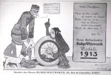 1913 Rudge French ad Andris Collection