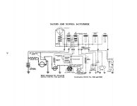 1916 Hudson DELCO CIRCUIT DIAGRAMS of The 1916 Automobile Systems Andris Collection page 26