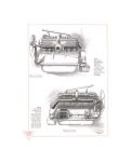 1916 Hudson Super Six engine L R 22