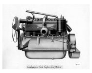 1916 ca HUDSON Super 6 Carb side engine factory photo uc6368 Andris Collection