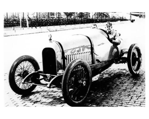 1916 Ca Hudson Super 6 Racer Ralph Mulford Factory Photo  12a Andris 