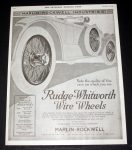 1919 MARLIN ROCKWELL RUDGE WHITWORTH